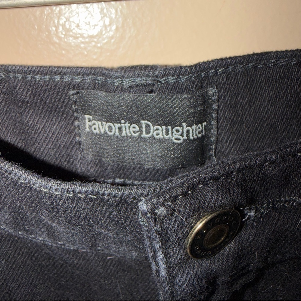 Favorite Daughter The Fancy Black Flare Jeans wide leg denim pants NWT 31 - Picture 16 of 16